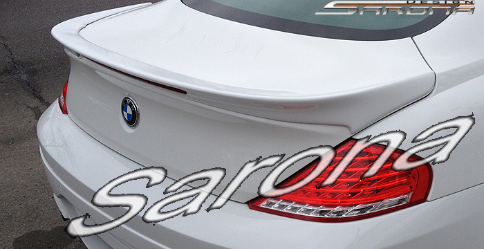 Custom BMW 6 Series Trunk Wing  Coupe (2008 - 2010) - $340.00 (Part #BM-065-TW)